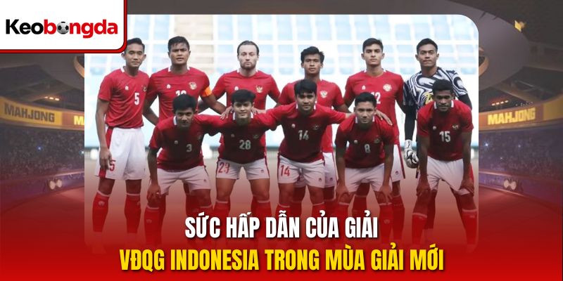 Sức hấp dẫn của giải VĐQG Indonesia trong mùa giải mới